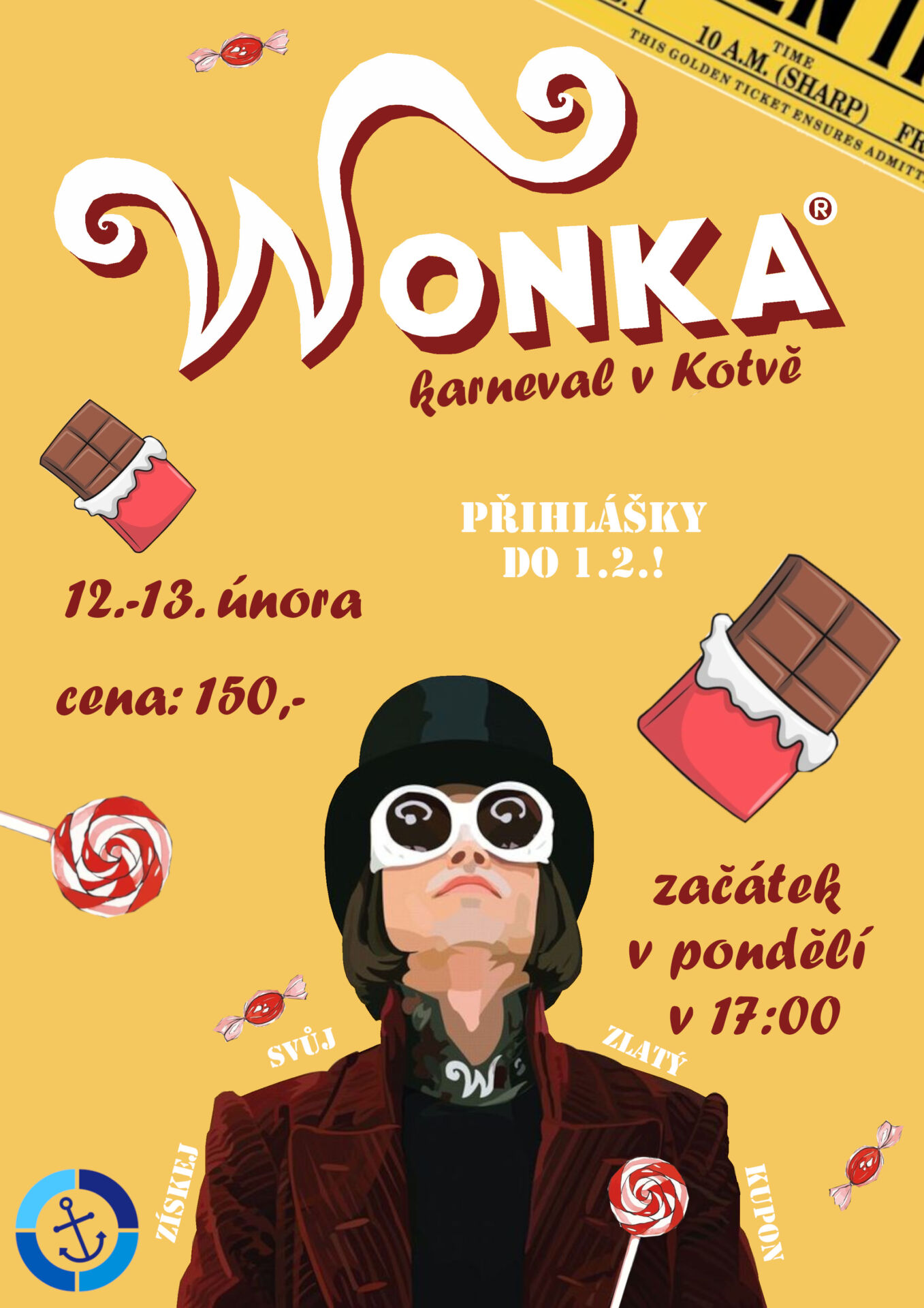 Pozvánka na karneval Wonka (12. -13. února) - Cyrilometodějské ...